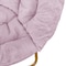 Flash Furniture Gwen 38-in. Oversize Portable Faux Fur Folding Saucer Moon Chair, Dusty Purple/Soft Gold Frame FV-FMC-025-DTPRP-SGD-GG - alternate 10